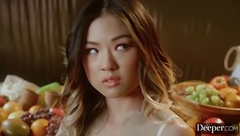 Mona Takes Charge In An Ultimate 5-Girl Reverse Gangbang