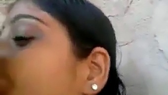 Homemade Video Of A North Indian Housewife'S Intimate Moment