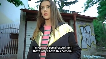 Sybil Kailena'S Spontaneous Outdoor Encounter With A Stranger Leads To Passionate Sex