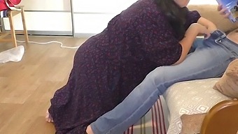 Mature Mother Performs Oral Sex And Engages In Anal Play With Her Son