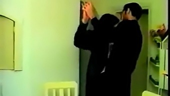 Kiss And Boobs: Turkish Couple'S Intimate Moment