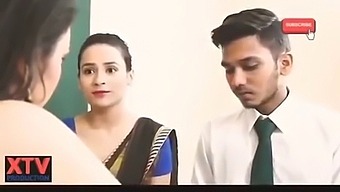 College Teacher And Student Engage In Intimate Dorm Room Encounter
