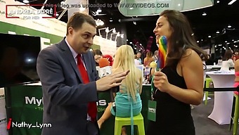 Andrea Dipré Stars In A Lesbian Scene For Her With Nathy Lynn