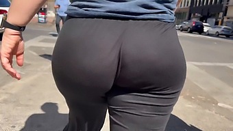 Unscripted And Candid Wedding Booty On City Streets
