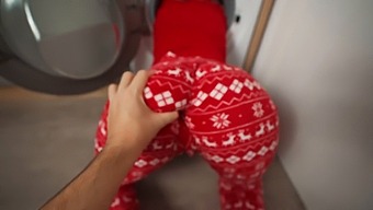 Stepmom Gets Trapped In Washer As Christmas Surprise For Stepson