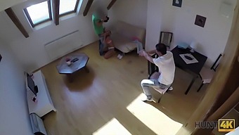 Colleen And Her Boyfriend In Need Of Cash, Leading To An Uncomfortable Foot Fetish Encounter