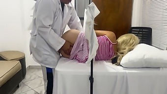 The Stunning Wife Succumbs To The Wiles Of A Lascivious Ob-Gyn Who Employs An Aphrodisiac On Her Intimate Area, Resulting In Her Being Ravished Like A Harlot And Captured On Camera.