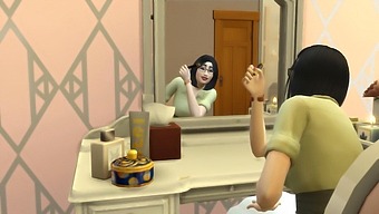 Stepmother And Son On Business Trip Share Hotel Room