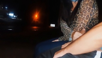Risky Encounter: Flashing At A Woman Waiting For The Bus