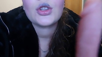 Stunning Caucasian Woman Performs An Incredible Oral Sex Act While Smoking And Using A Spitroast Technique On A Large Dildo