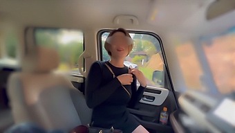 Big-Titted Japanese Babe Joins Outdoor Jerkoff And Gets Covered In Cum