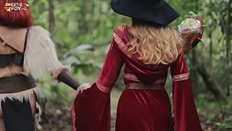 Cosplay Beauty Gets Naughty In A D&D Themed Porn Video.