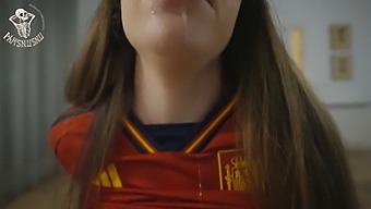 Pam'S Nude Body Provides Relief Amidst The Soccer World Cup Fervor