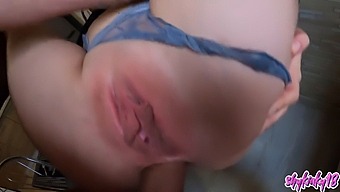 Aroused Religious Woman Interrupts My Daily Handjob Session And Ejaculates Onto Me. Halloween Anal Pov With High-Quality Video And Female Ejaculation.