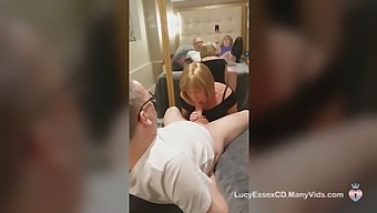 Seductive Transgender Pauline Gives Oral Pleasure To Mike'S Large Penis Until He Ejaculates In Her Mouth