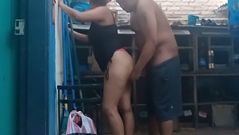 I Stumble Upon My Stepmother-In-Law Doing Laundry And I Can'T Help But Engage In Sexual Activity With Her