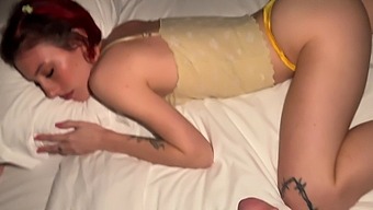 Family Affair: Step Sister'S Surprise During Solo Session