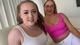 Eva Nyx And Brookie Blair Indulge In A Naughty Household Fantasy