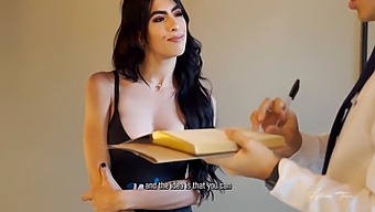 A Devout Man Struggling With Uncontrolled Desire Delivers A Sermon At The Incorrect Residence, Featuring Braces, Big Breasts, And A Brunette In Missionary Position