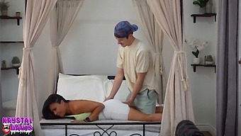 Stepson Assists In My Sensual Relaxation