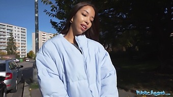 A Public Encounter With An Asian Agent Who Takes Cowgirl And Rides Him Hard