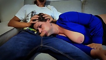 Teen Son Pleasures His Mature Stepmom With Oral And Facial