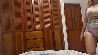 Handsjob And Blowjob From A Stepmom In High-Definition Video