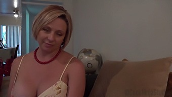 Big-Boobed Blonde Brianna Beach Has A Forbidden Desire For Her Stepson'S Manhood.