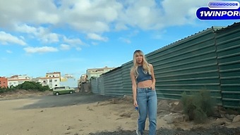 Pretty Blonde Gives Me A Blow Job While Her Boyfriend Is Out Shopping.